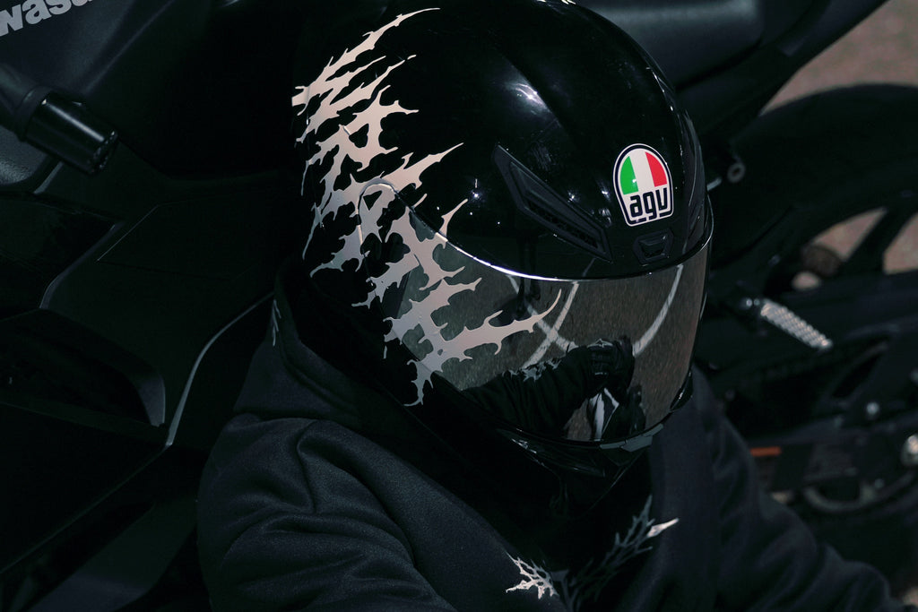 VINYL STICKERS FOR HELMET